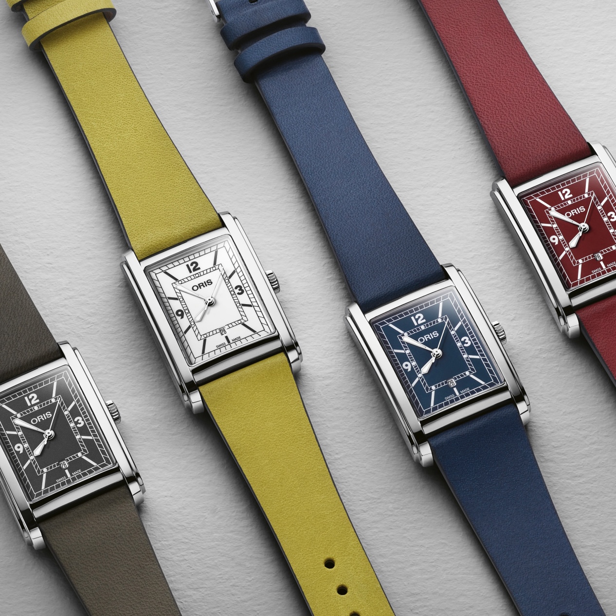 ORIS  Швейцарские часы, автоматический механизм, сталь, 26х30 мм